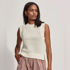 Varley Randal Crop Knit Tank Vest